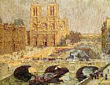 Notre Dame, Paris 1914 by Terrick Williams